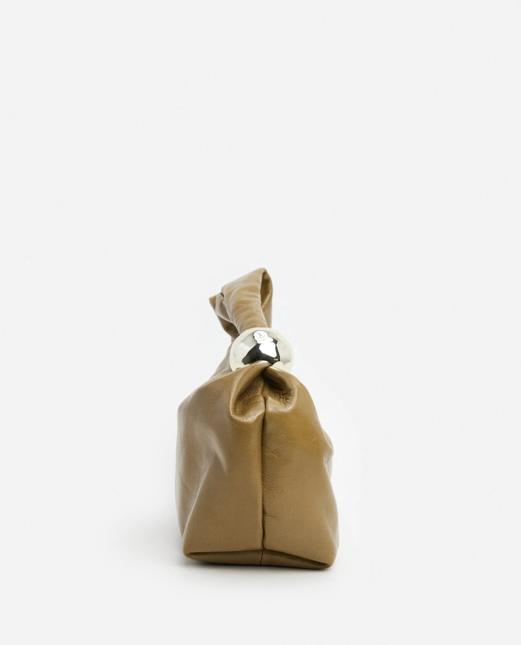 Astrid Handbag Leather Patent Olive - Image 6