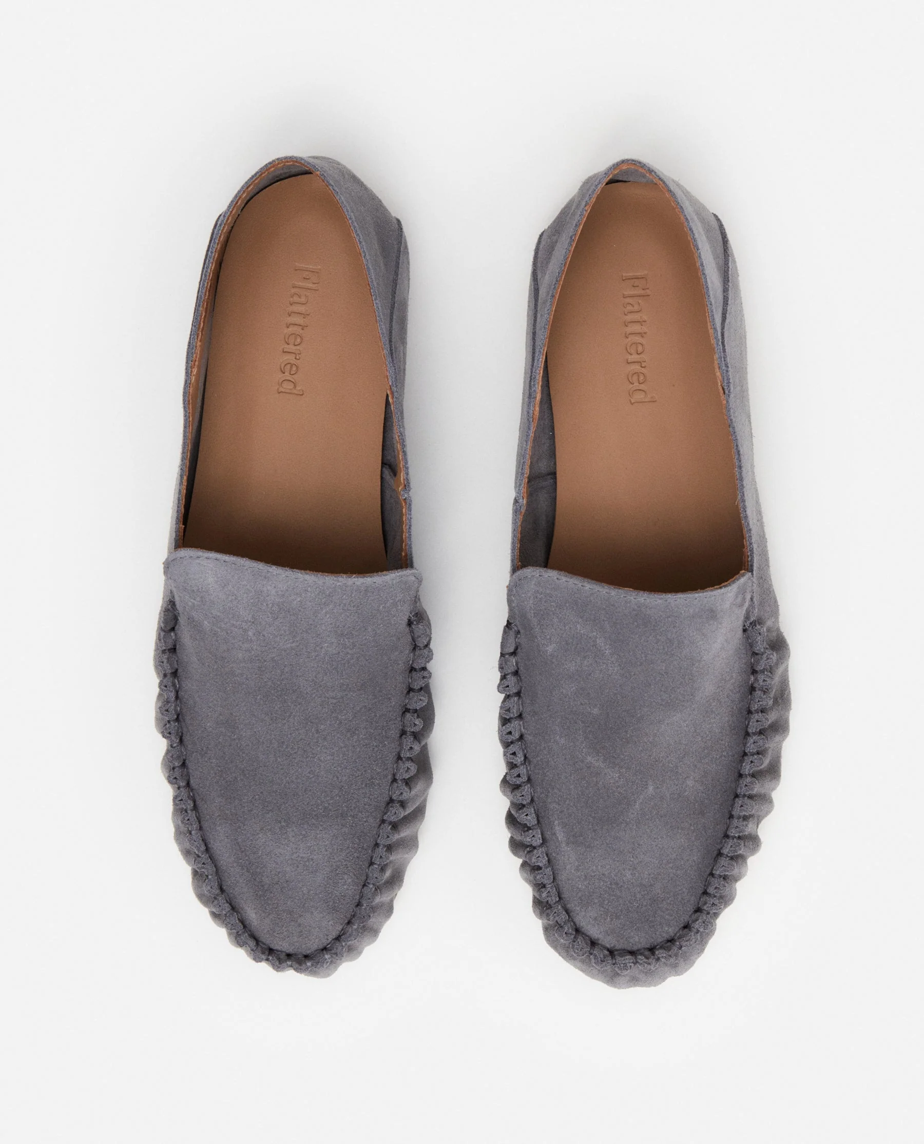 Bon Bon Suede Pearl Grey - Image 3