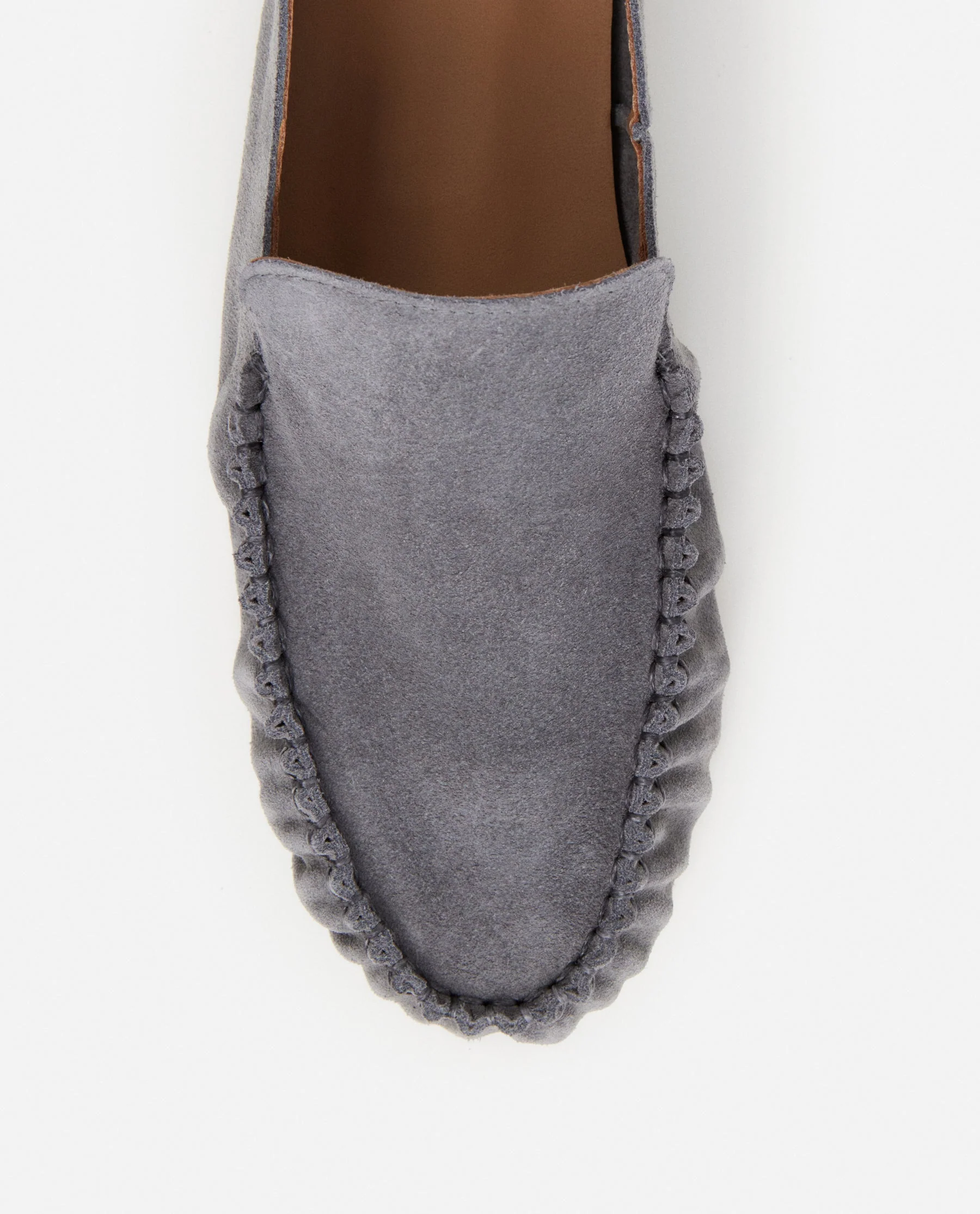 Bon Bon Suede Pearl Grey - Image 7