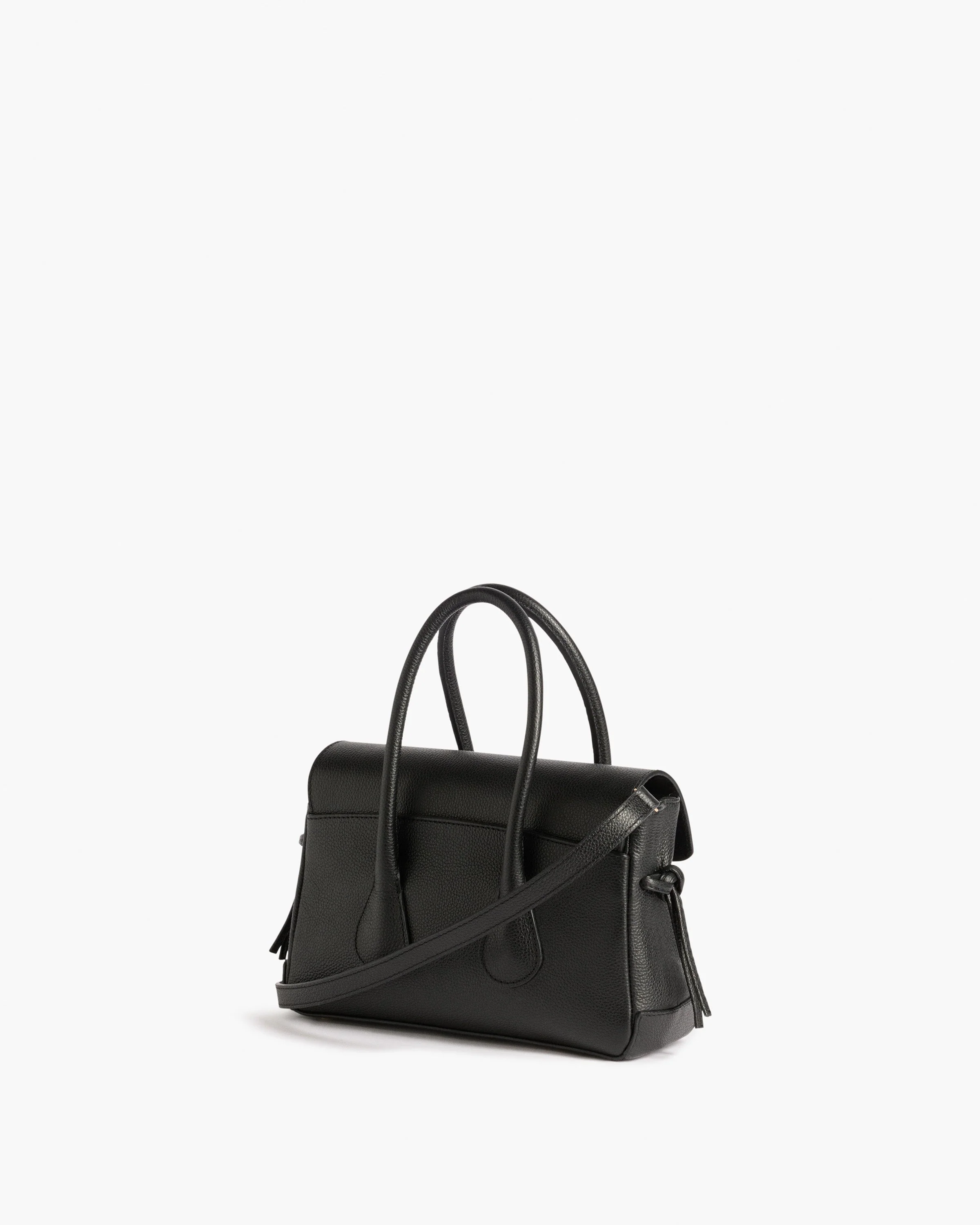 Lydia Mini Bag Grained Leather Black - Image 5